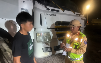 Vi phạm nhiều lỗi trên cao tốc, tài xế và chủ xe tải bị phạt gần 90 triệu đồng