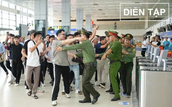 Hơn 300 người diễn tập xử lý tình huống can thiệp bất hợp pháp tại sân bay Nội Bài