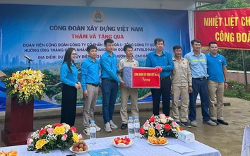 Trao yêu thương, tiếp động lực cho công nhân Thủy điện Bảo Lạc A