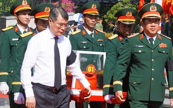 Thủ tướng Lê Minh Hưng dự lễ truy điệu và an táng hài cốt liệt sĩ tại tỉnh Quảng Trị