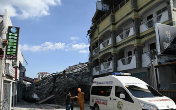 Sập tòa nhà ở Philippines: 3 người thiệt mạng, 17 người vẫn mất tích