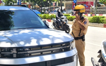 Hà Nội: CSGT xử lý hơn 2.200 phương tiện dừng đỗ trái phép trong 10 ngày