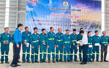 100 phần quà trao tận tay người lao động Lilama trong Tháng Công nhân