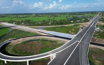 Diện mạo mới cao tốc Cao Lãnh - An Hữu qua Đồng Tháp