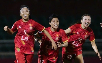Bóng đá nữ Việt Nam lần đầu vào top 6 châu Á
