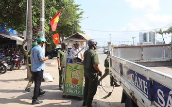 Mạnh tay xử lý, chấn chỉnh tình trạng lấn chiếm vỉa hè lòng đường của nhiều tuyến phố