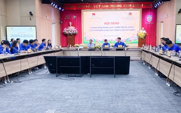 Thanh niên giữ vai trò nòng cốt trong phổ biến, giáo dục pháp luật