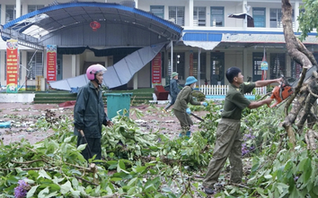 3 nghìn ngôi nhà, 25 trường học bị tốc mái, hư hỏng do dông lốc