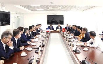 Thứ trưởng Nguyễn Tường Văn làm việc với doanh nghiệp Pháp về lĩnh vực đường sắt