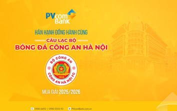 PVcomBank đồng hành cùng CLB Công an Hà Nội phát triển bóng đá Việt Nam