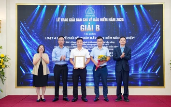 Báo Xây dựng đạt giải B Báo chí về Bảo hiểm năm 2025