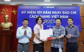 Báo Xây dựng gặp mặt cán bộ hưu trí nhân kỷ niệm 101 năm Ngày Báo chí Cách mạng Việt Nam