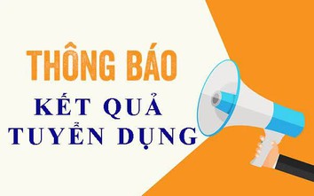 Thông báo kết quả kiểm tra phiếu đăng ký dự tuyển viên chức làm việc