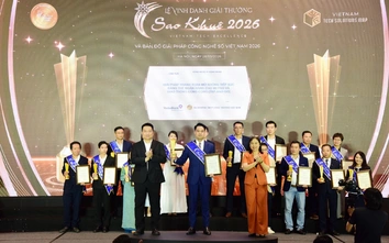 Giải pháp thanh toán thẻ Tap-and-Go tỏa sáng tại Giải thưởng Sao Khuê 2026