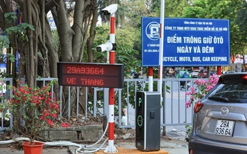 Hà Nội số hóa bãi đỗ xe: Người dân hưởng lợi từ thanh toán không tiền mặt