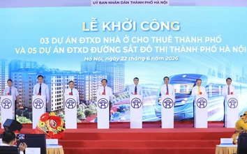 Hà Nội khởi công 3 dự án nhà ở cho thuê quy mô hơn 8.000 căn hộ