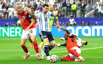 Kết quả Argentina vs Áo: Messi giúp nhà vô địch giành vé đi tiếp