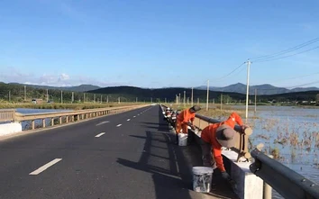 Đường Hồ Chí Minh qua Quảng Ngãi êm thuận sau sửa chữa