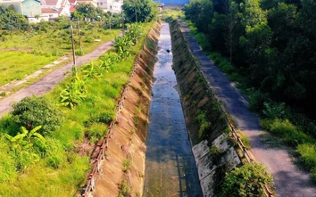 90 ngày tăng tốc hoàn thành hạ tầng thoát nước suối Nước Trong gần sân bay Long Thành