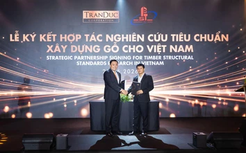Tập đoàn Trần Đức và Viện Khoa học Công nghệ Xây dựng ký kết hợp tác chiến lược