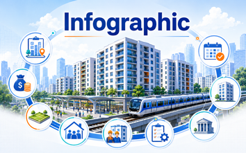Infographic: Bộ trưởng Bộ Xây dựng giao 9 nhiệm vụ phát triển nhà ở cho thuê