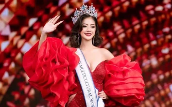 Mỹ nhân 22 tuổi người Myanmar đăng quang Miss Multicultural World 2026
