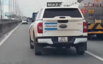 154 tài xế bị phát hiện chuyển làn không bật tín hiệu trên cao tốc