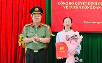 Khánh Hòa tuyển dụng vợ thiếu tá Nguyễn Xuân Hải vào lực lượng công an