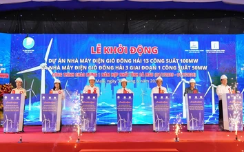 Cà Mau: Khởi động hai dự án điện gió hơn 5.300 tỷ đồng