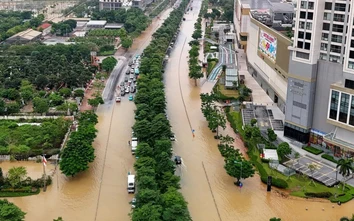 Hà Nội chuẩn bị phương án ứng phó 141 điểm ngập khi mưa cực đoan