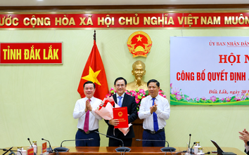 Ông Hồ Quang Đệ được bổ nhiệm làm Giám đốc Sở Xây dựng Đắk Lắk