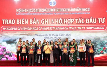 Lai Châu trao quyết định đầu tư 19 dự án với tổng vốn hơn 27.700 tỷ đồng