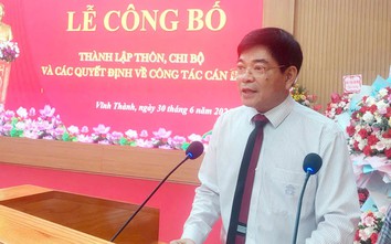 Phú Thọ: Xã Vĩnh Thành công bố thành lập thôn, chi bộ và trao quyết định công tác cán bộ