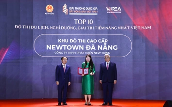 Newtown được vinh danh Top 10 đô thị du lịch, nghỉ dưỡng, giải trí tiềm năng nhất Việt Nam