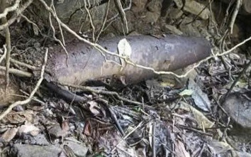Quảng Ngãi khoanh vùng khu vực phát hiện quả bom nặng hơn 200kg