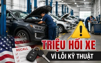 Mỹ: Nhiều hãng ô tô đồng loạt triệu hồi xe vì lỗi kỹ thuật