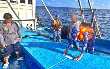 Bắt giữ tàu vận chuyển trái phép hơn 150.000 lít dầu D.O trên vùng biển Cà Mau