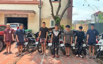 Công an Bắc Ninh bắt nhóm trộm hàng loạt xe máy ở khu nhà trọ