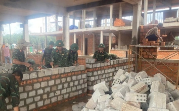 Chiến dịch cao điểm 90 ngày đêm hoàn thành trường nội trú biên giới Gia Lai