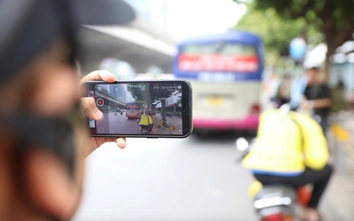 Đang lái xe, quay clip người khác vi phạm giao thông có bị xử phạt?