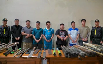 TP.HCM: Triệt phá băng giang hồ "Chành cua 46" đe dọa thương lái, ép đóng tiền bảo kê