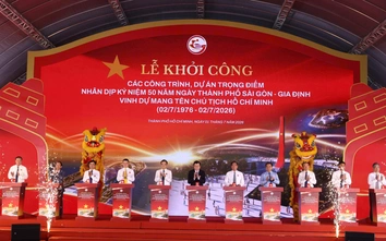 Khởi công 8 dự án trọng điểm dịp 50 năm TP Sài Gòn - Gia Định mang tên Bác