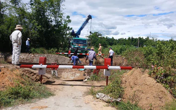 Liên tiếp đóng nhiều lối đi tự mở nguy hiểm khu vực đường sắt Bắc - Nam qua Huế