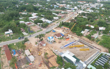 Cao tốc TP.HCM - Mộc Bài đồng loạt triển khai nhiều mũi thi công