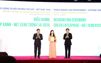 Dạ Hợp lập “cú đúp” giải thưởng tại diễn đàn Năng lượng và Môi trường 2026