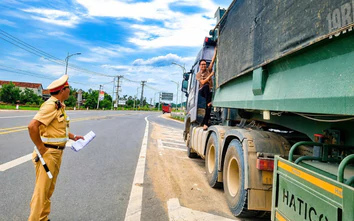 Gia Lai tổng kiểm tra phương tiện chở vật liệu, đảm bảo an toàn trên các cung đường