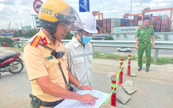 Phạt đơn vị sửa chữa cầu Đồng Nai gây ùn tắc giao thông