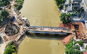 Linh hoạt giải pháp giữ tiến độ cầu Gia Bảy tại Thái Nguyên