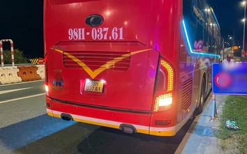 Xe khách chở quá 4 người trên cao tốc, tài xế và chủ xe bị phạt 30 triệu đồng