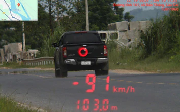 Lào Cai: Tài xế chạy 91km/h, không chấp hành hiệu lệnh CSGT bị phạt 51 triệu đồng, giữ xe